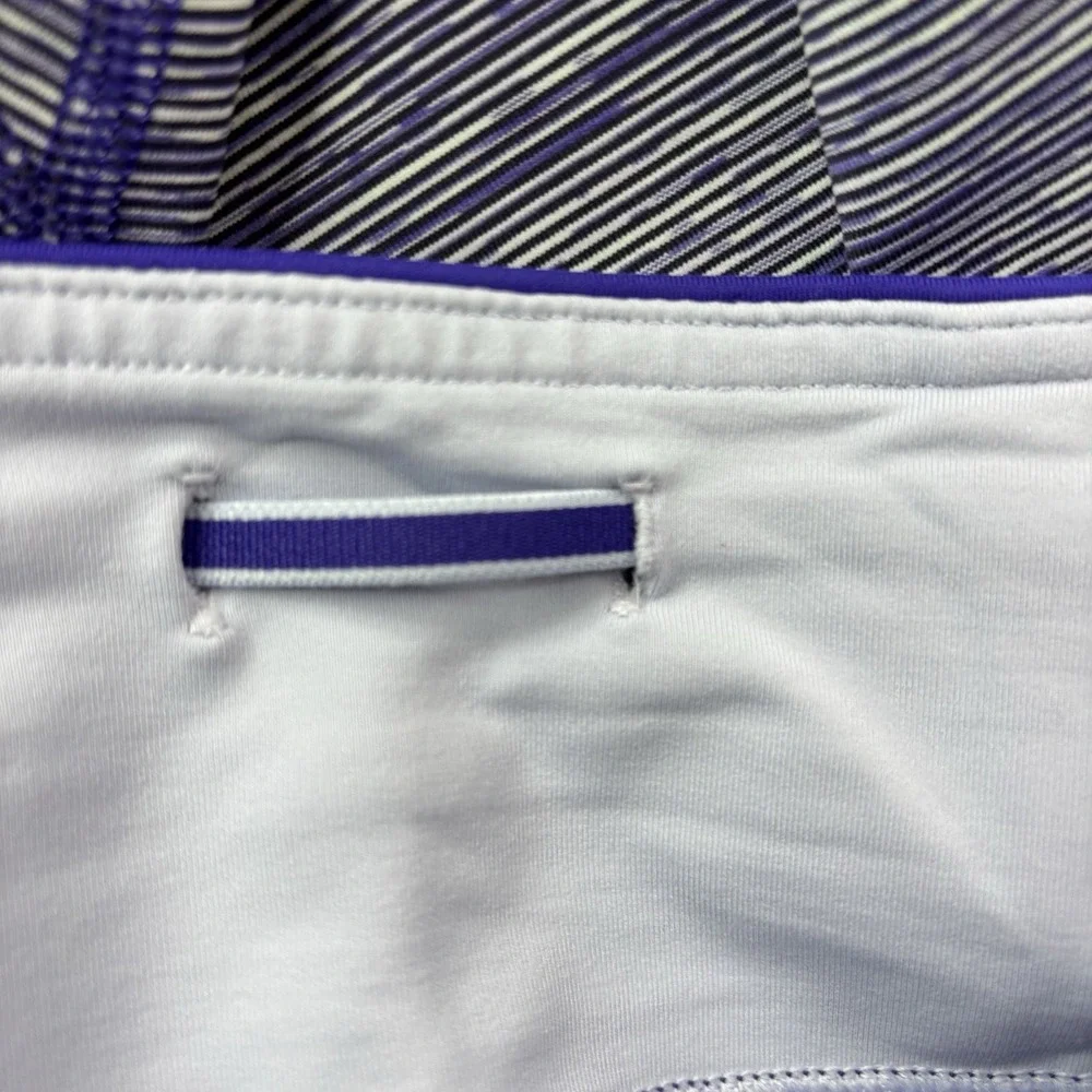 Lululemon Women's Size 6 Run Inspire Crop II Bruised Berry Wee‎ Leggings EUC
